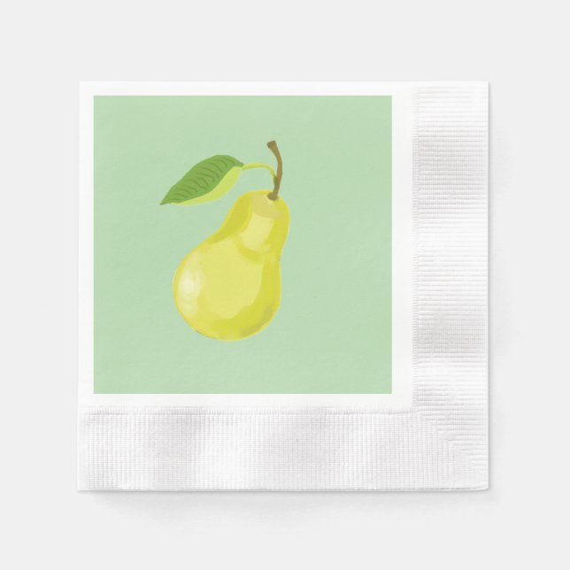 Servilleta De Papel Pear (Anverso)