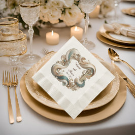 Servilleta De Papel Pearl Coast Elegance Cocktail Napkins