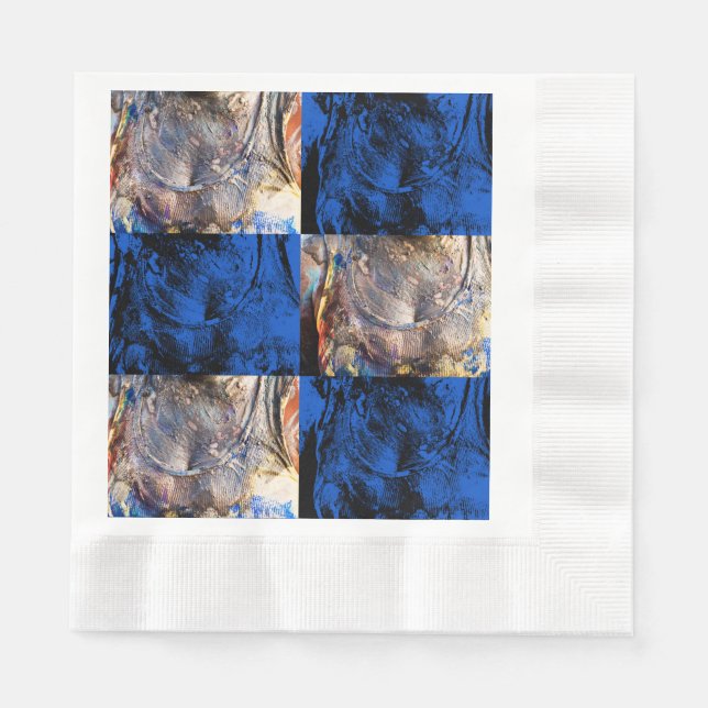 Servilleta De Papel pecho de carnaval (Anverso)