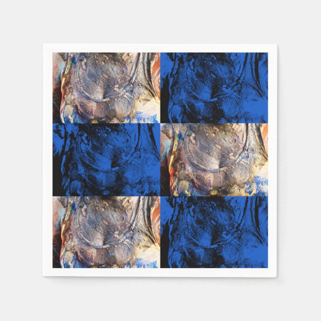 Servilleta De Papel pecho de carnaval (Anverso)