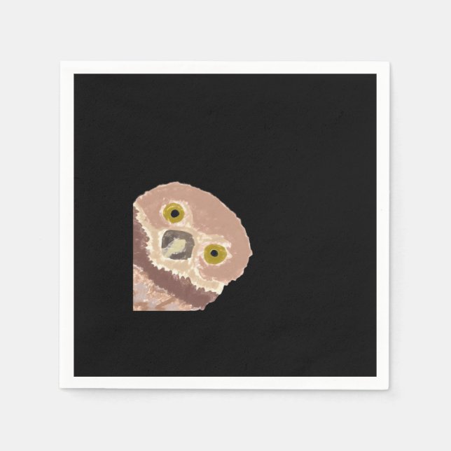 Servilleta De Papel Peekabo Funny Design for Halloween (Anverso)