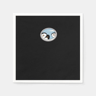 Servilleta De Papel Peekabo Penguins