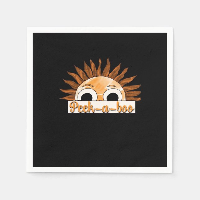 Servilleta De Papel Peekabo Sunshine (Anverso)