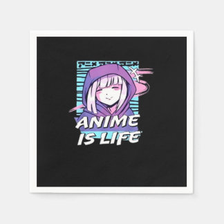 Servilleta De Papel Peekaboo Anime Funny