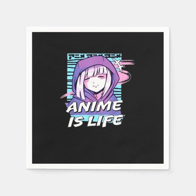 Servilleta De Papel Peekaboo Anime Funny (Anverso)