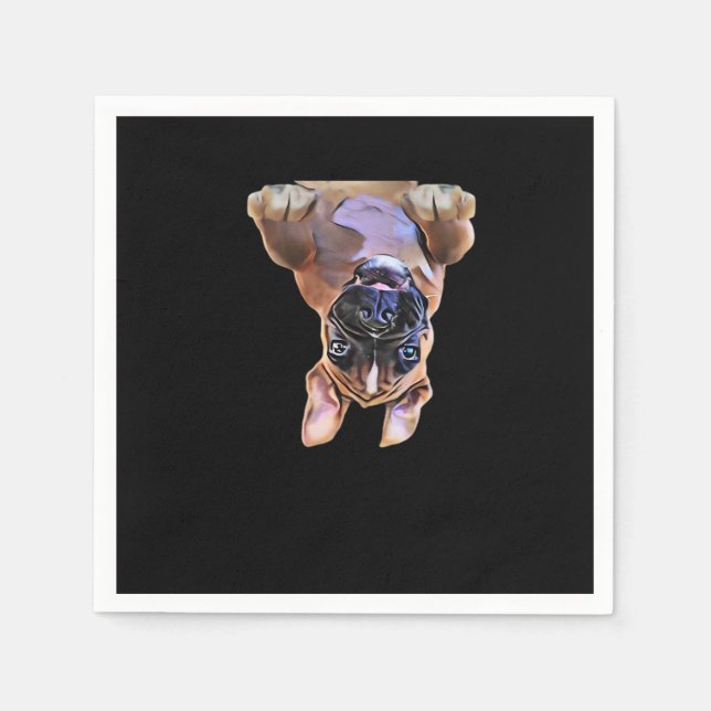 Servilleta De Papel Peekaboo Boxer (Anverso)
