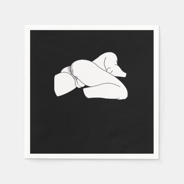 Servilleta De Papel Peekaboo Classic Funny (Anverso)