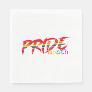 Servilleta De Papel Pegatina del mes del orgullo 6