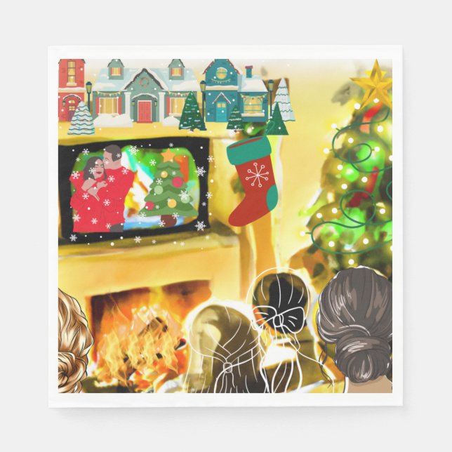 Servilleta De Papel Películas de navidades (Anverso)