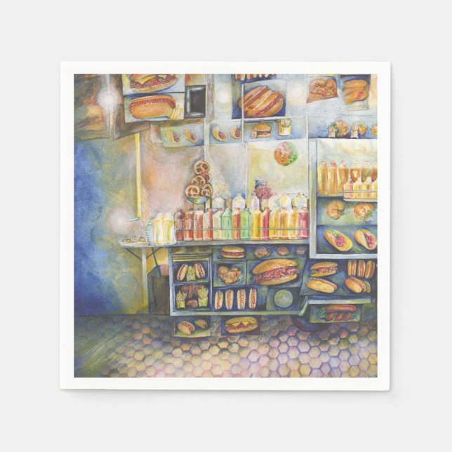 Servilleta De Papel Peligrosamente Cerca De La Diversión (Anverso)