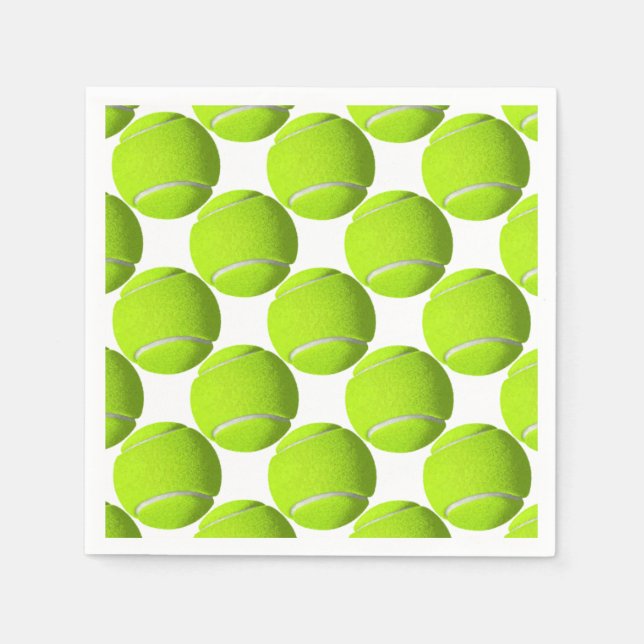 Servilleta De Papel Pelota de tenis (Anverso)