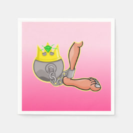 Servilleta De Papel Pelota y cadena