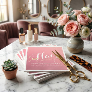 Servilleta De Papel Peluquería Salón de Maquillaje Tijeras Modernas Ro