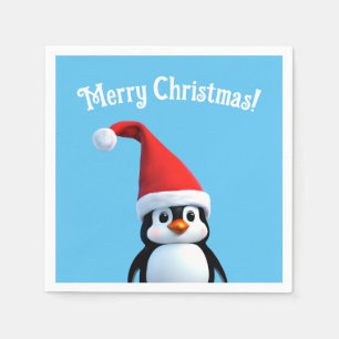 Servilleta De Papel Penguin bebé navidades