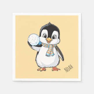 Servilleta De Papel Penguin day celebrating-20 january or any