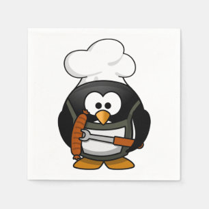 Servilleta De Papel Penguin-Personalizado 001