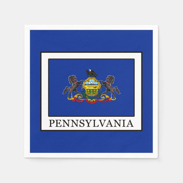 Servilleta De Papel Pennsylvania (Anverso)