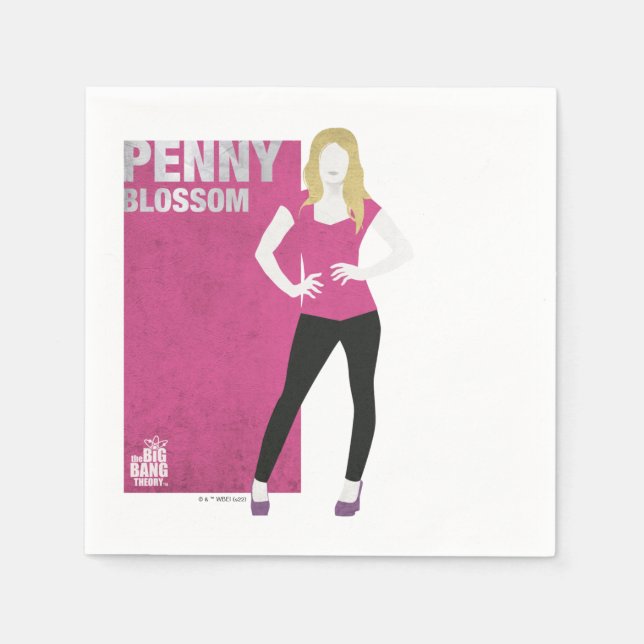 Servilleta De Papel Penny Blossom (Anverso)