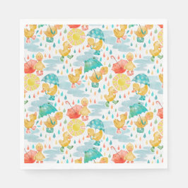 Servilleta De Papel Penny Puddle Duck
