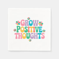 Pensamientos positivos de crecimiento - Floral Ins