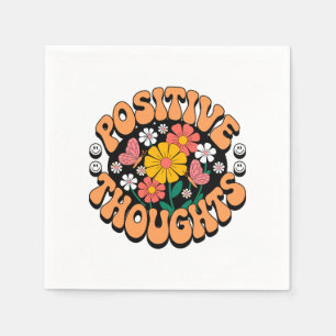Servilleta De Papel Pensamientos positivos - Floral Inspiradora (2)