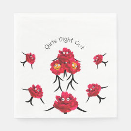 Servilleta De Papel peonatos de damas