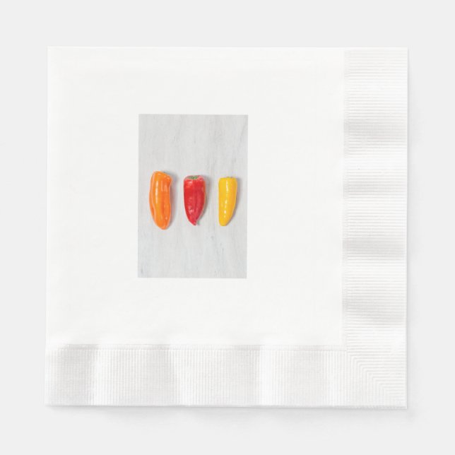 Servilleta De Papel Pepper Still Life (Anverso)