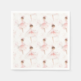 Servilleta De Papel Pequeña Ballerina #4 - Chica asiático