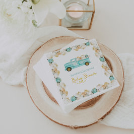 Servilleta De Papel Pequeña Calabaza Cae en el otoño de Baby Shower