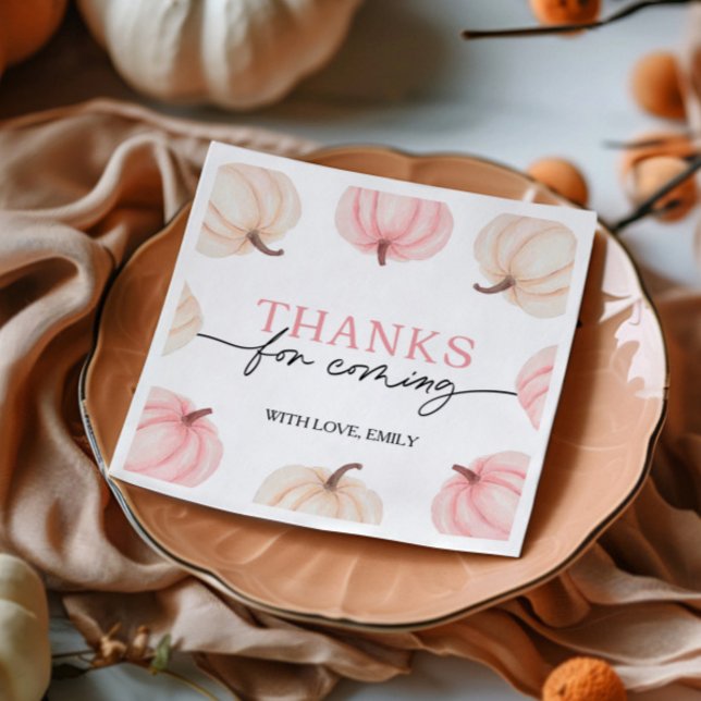 Servilleta De Papel Pequeña Calabaza que se vuelve un cumpleaños (Subido por el creador)