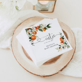 Servilleta De Papel Pequeña ducha de bebé