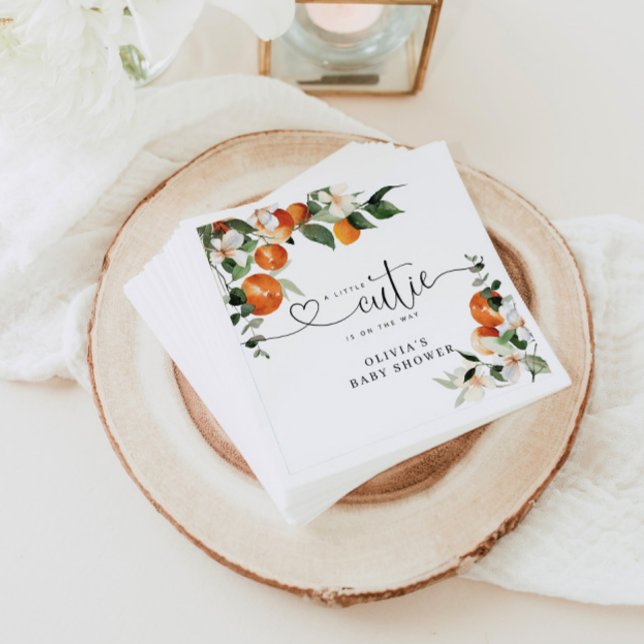 Servilleta De Papel Pequeña ducha de bebé (Subido por el creador)