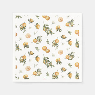 Servilleta De Papel Pequeña Naranja Monada