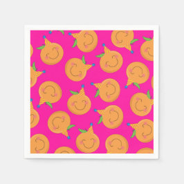 Servilleta De Papel Pequeñas servilletas Cutie Tangerine Birday Party