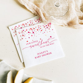 Servilleta De Papel Pequeño amor Baby Shower, Baby Shower