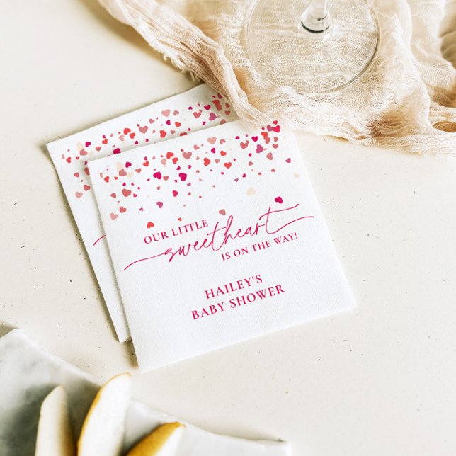 Servilleta De Papel Pequeño amor Baby Shower, Baby Shower (Subido por el creador)