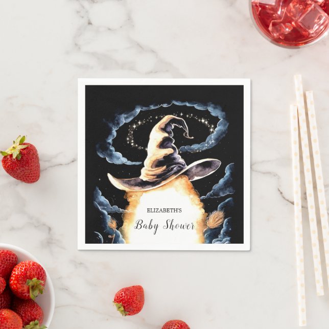 Servilleta De Papel Pequeño asistente Gorra Baby Shower (In situ)