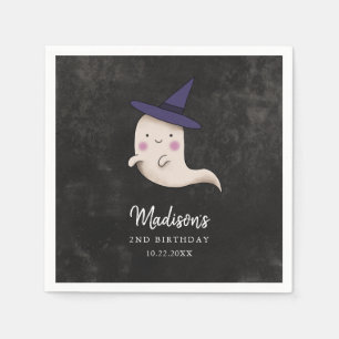 Servilleta De Papel Pequeño Boo Chicas fiesta de cumpleaños de Hallo