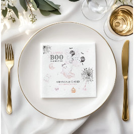 Servilleta De Papel Pequeño Boo Fantasma Fantasma Halloween Niña Ducha