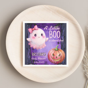 Servilleta De Papel Pequeño boom Halloween rosa lindo baño de bebé fan