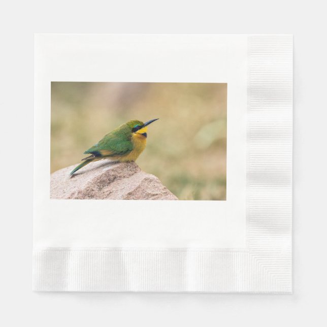 Servilleta De Papel Pequeño comensal de abejas (Anverso)