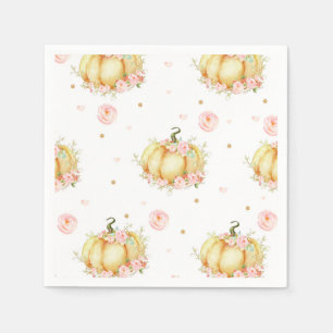 Servilleta De Papel Pequeño Papel Calabaza Napkins Baby Shower Cumplea