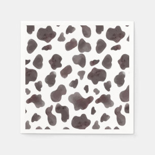Servilleta De Papel Pequeño Vaquero   Cuero de Vaca Occidental Rústico