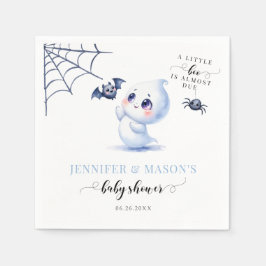 Servilleta De Papel Pequeño y bonito cuarto azul a causa de la ducha d