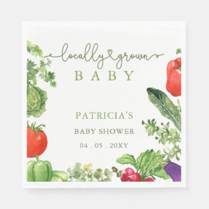 Servilleta De Papel Pequeños agricultores locales comercializan Baby S