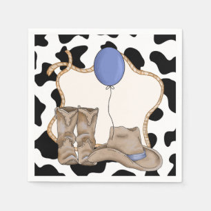 Servilleta De Papel Pequeños chicos rodeo temática Napkins de la fiest