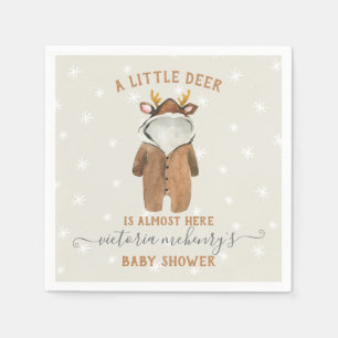 Servilleta De Papel Pequeños Navidades de renos en Baby Shower