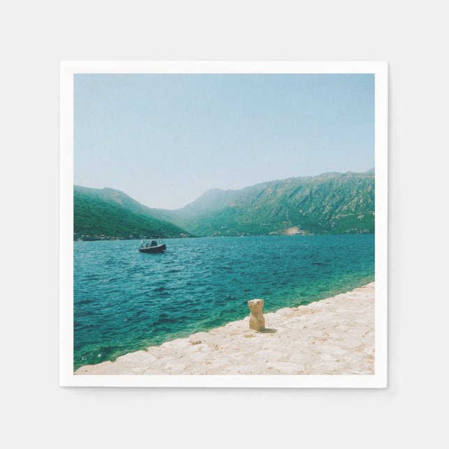 Servilleta De Papel Perast - Montenegro (Anverso)
