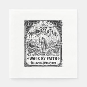 Servilleta De Papel Peregrinación de Jesús Camino Santo Viaje