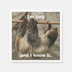 Servilleta De Papel Pereza